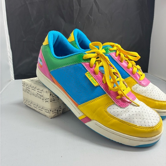 Retro Y2K Colorblock PRO-Keds Royal Court Sneaker Size 10 Rare Skittles Vintage‎ - Picture 8 of 15